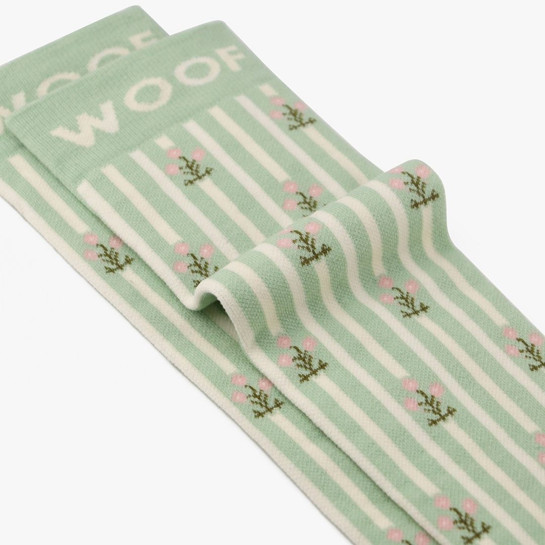 Backyard Blooms Bamboo Compression Socks