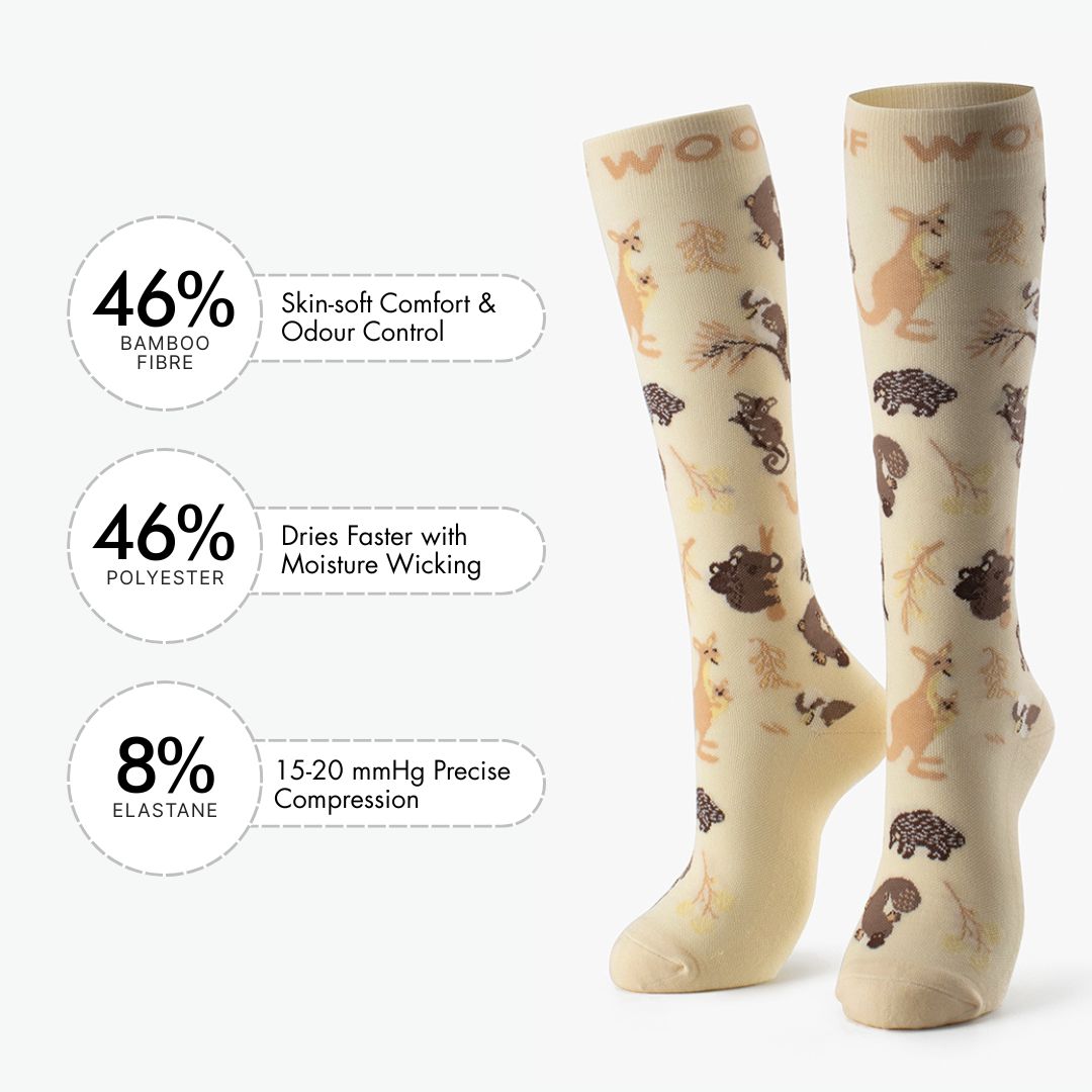 Woodland Bamboo Compression Socks