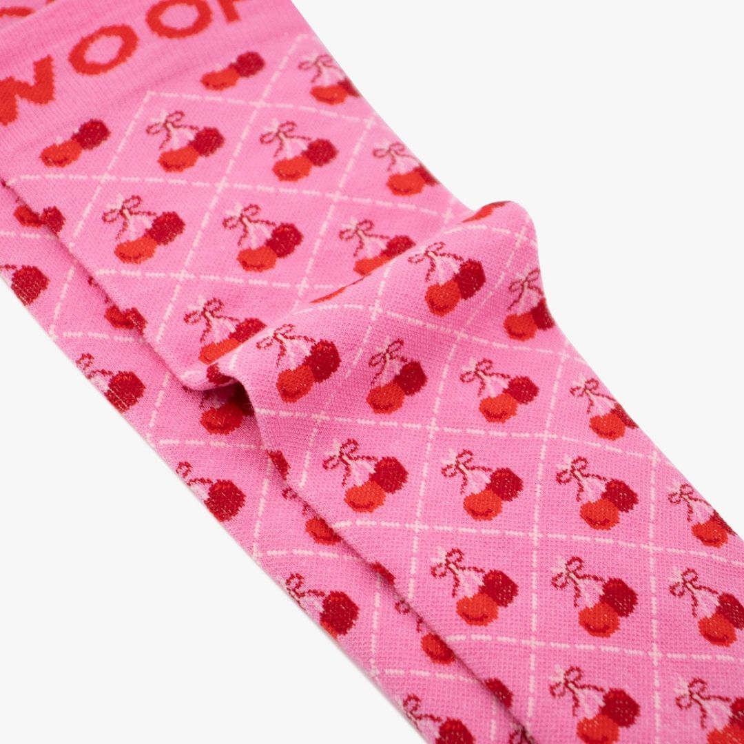 Very Cherry Bamboo Compression Socks